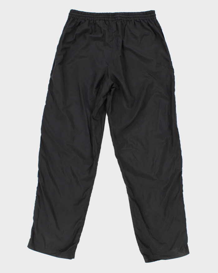 00s Reebok Black Light Track Bottoms - M