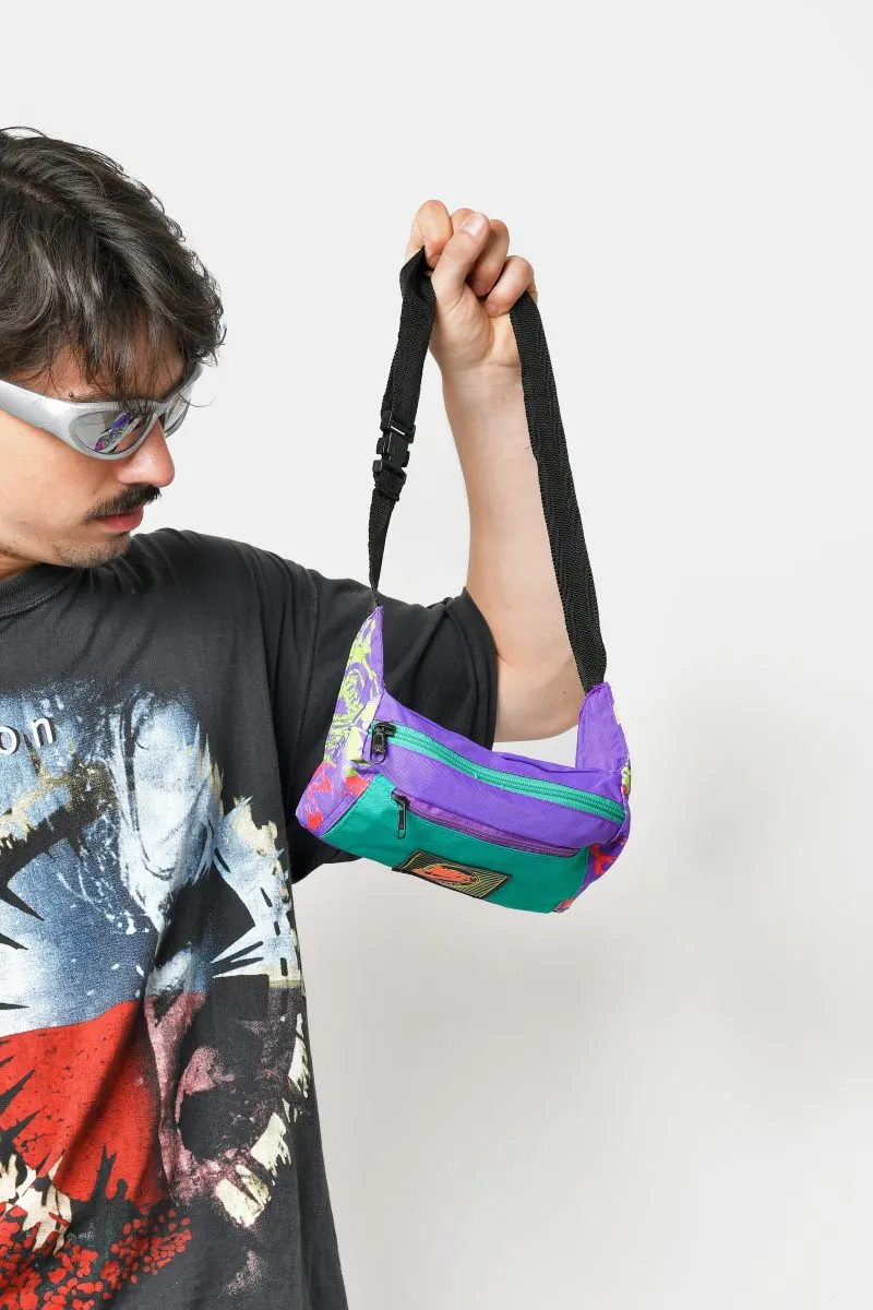 90s patterned Nike bum bag