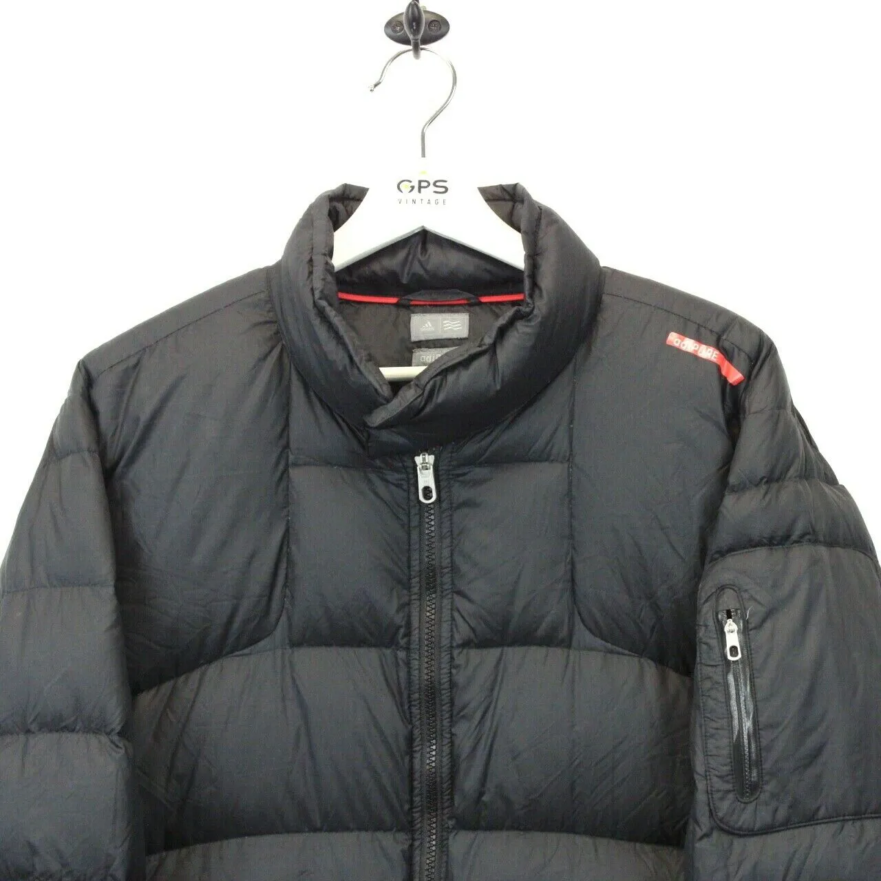 ADIDAS Down Puffer Jacket Black | Large