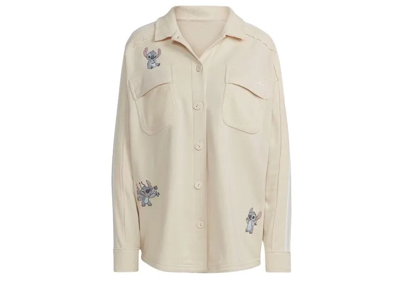 Adidas Originals Disney Lilo & Stitch Beige Women Cardigan