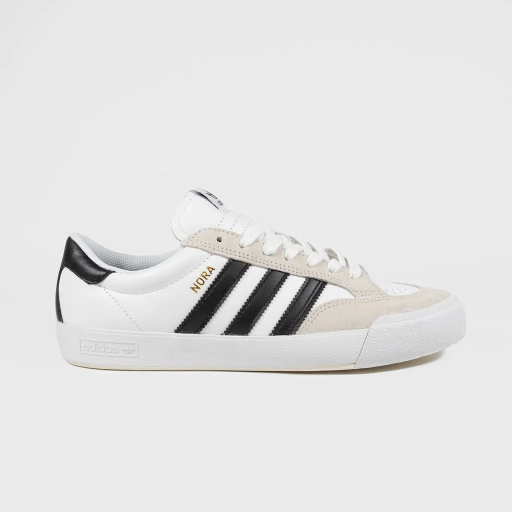 Adidas Skateboarding - Nora Shoes - Footwear White / Core Black / Crystal White