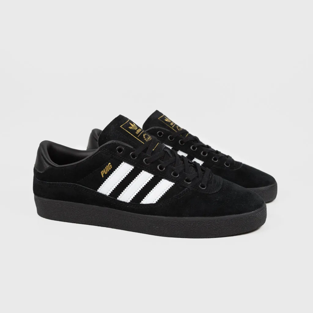 Adidas Skateboarding - Puig Indoor Shoes - Core Black / Footwear White / Core Black