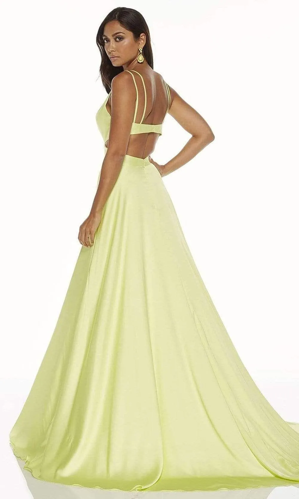 Alyce Paris 60453 - Dual Strap A-Line Evening Gown