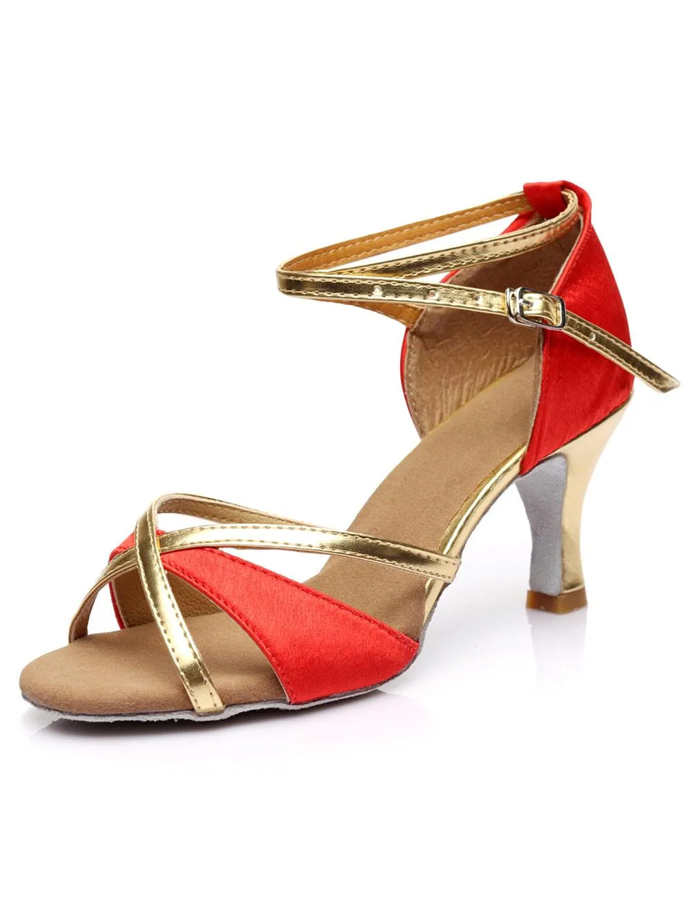 Athletic Satin Ballroom Shoes For Women