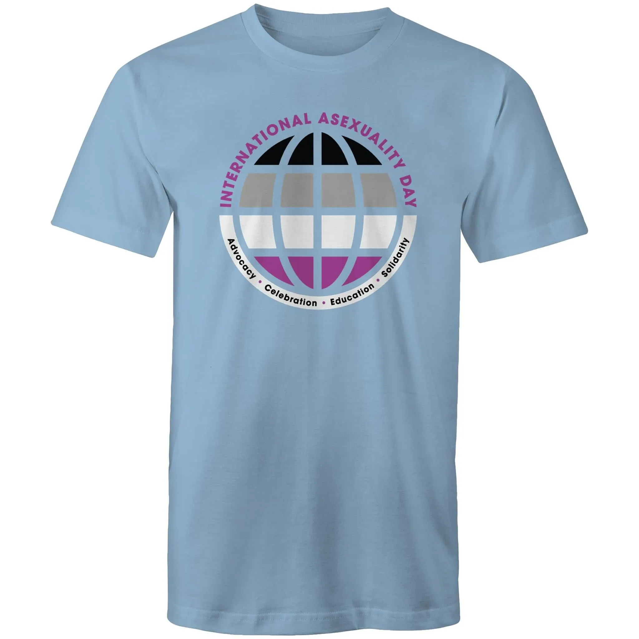 Australian Asexuals International Asexuality Day Logo T-Shirt Unisex (AS012)