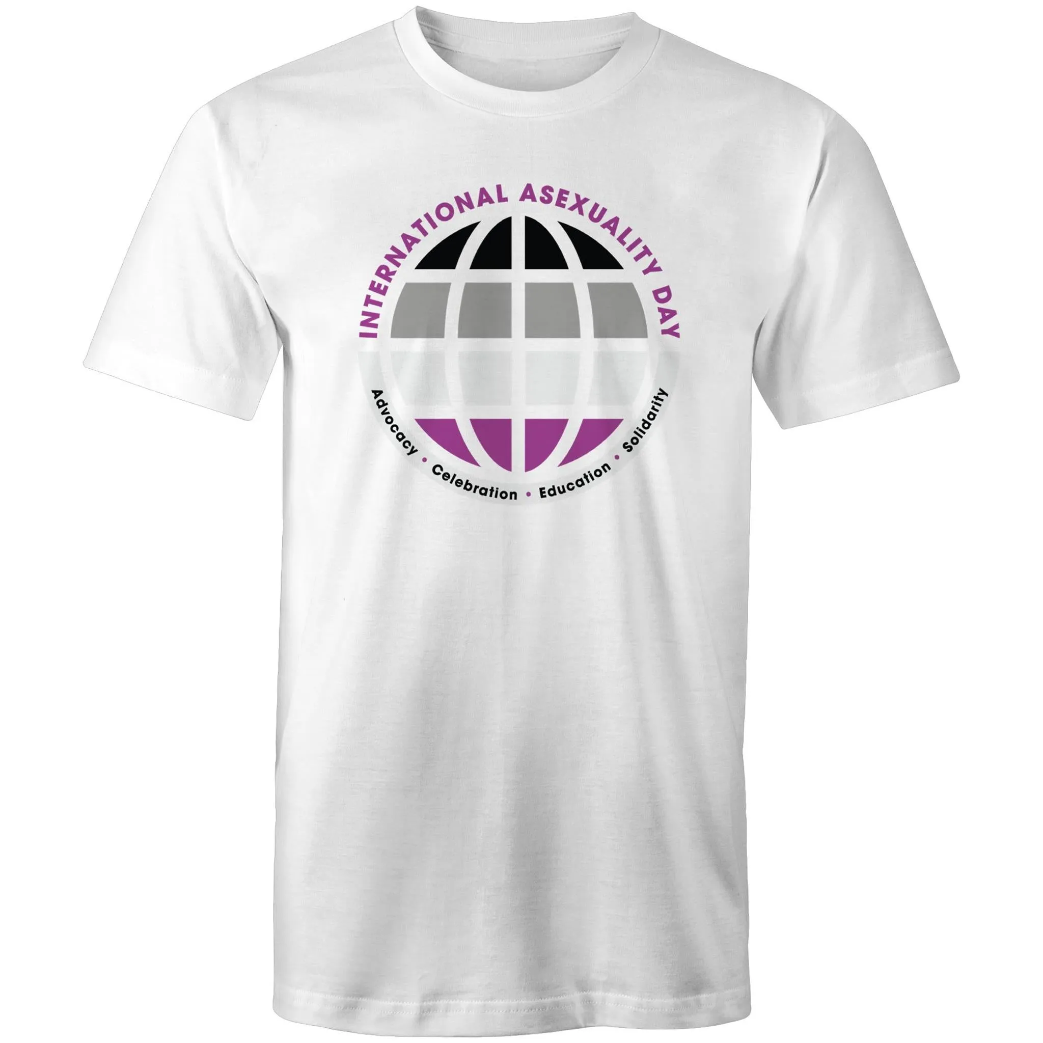 Australian Asexuals International Asexuality Day Logo T-Shirt Unisex (AS012)