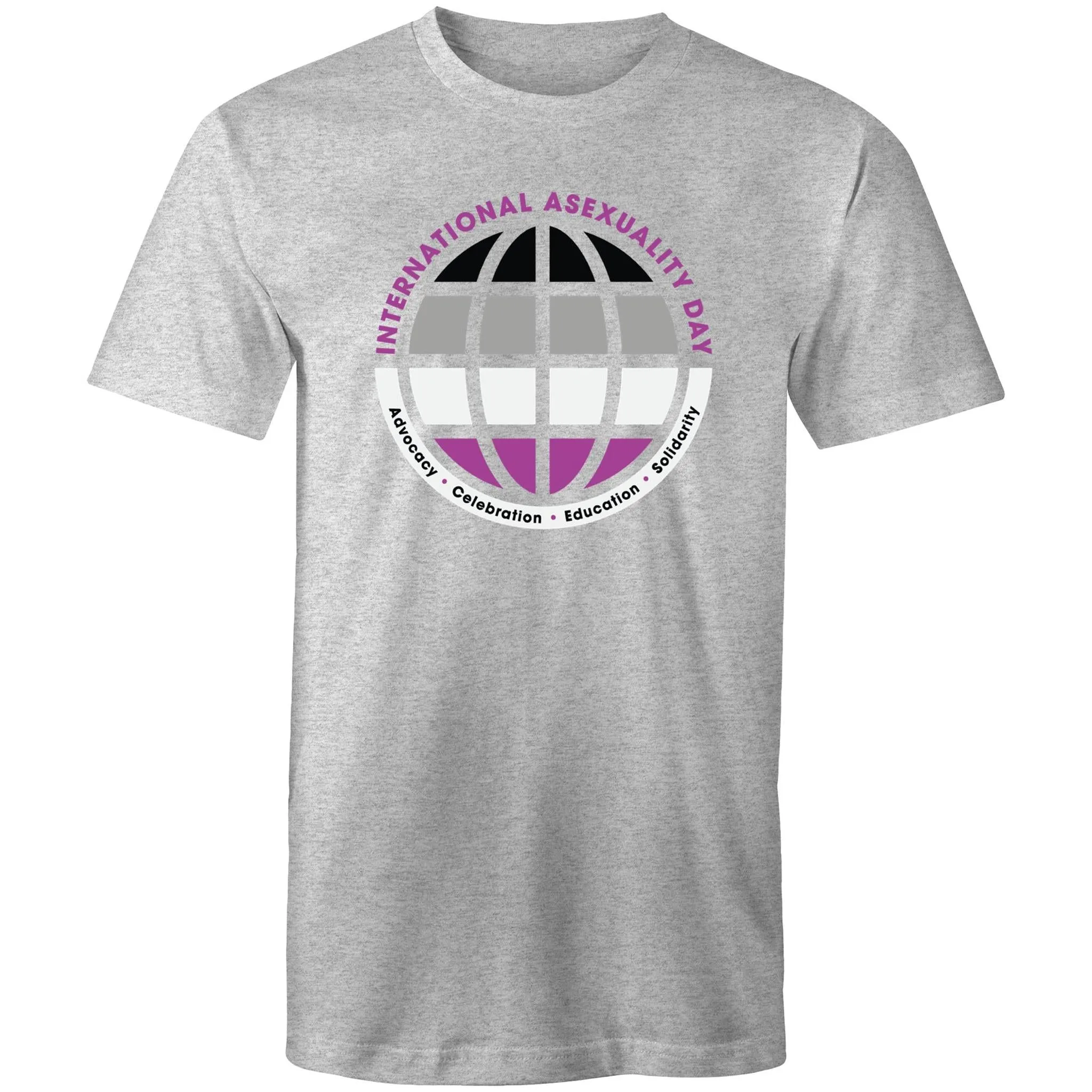 Australian Asexuals International Asexuality Day Logo T-Shirt Unisex (AS012)