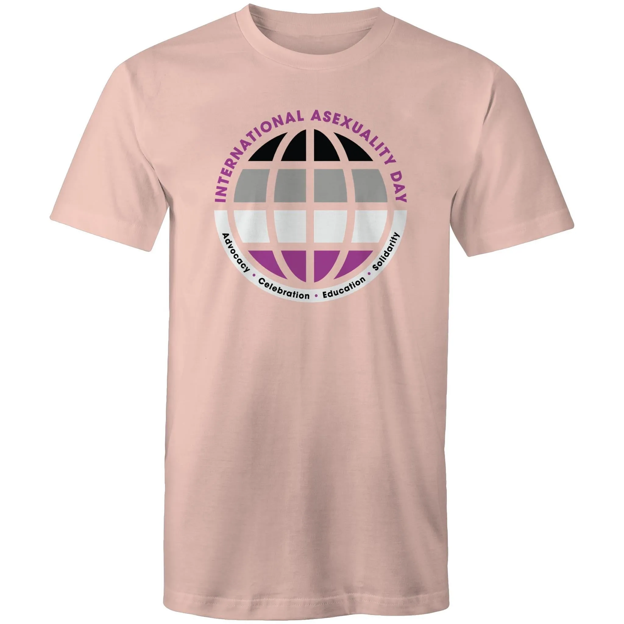 Australian Asexuals International Asexuality Day Logo T-Shirt Unisex (AS012)