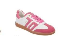 Back70 Streetwear Retro Cloud Sneaker in White/Pink