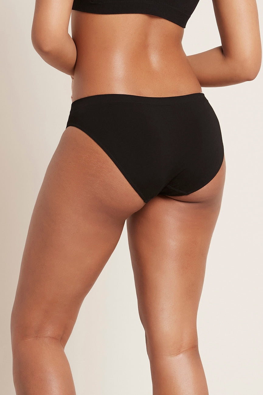 Bamboo Classic Bikini Brief - Black, Blush, White