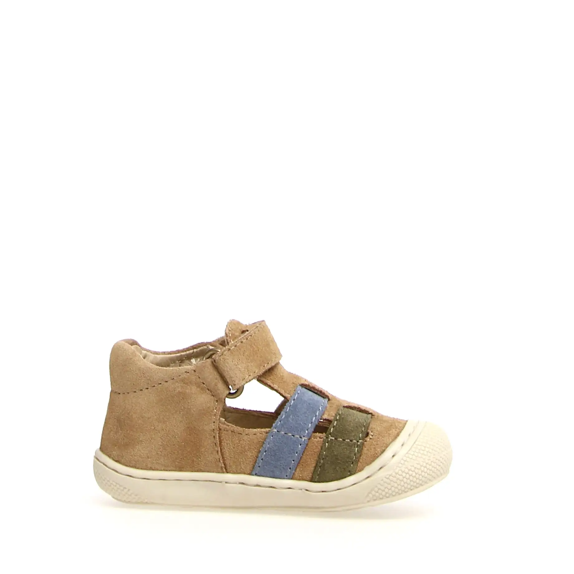 Bede - Sand, Militare, Celeste Suede||Bede - Suède sable, vert et bleu