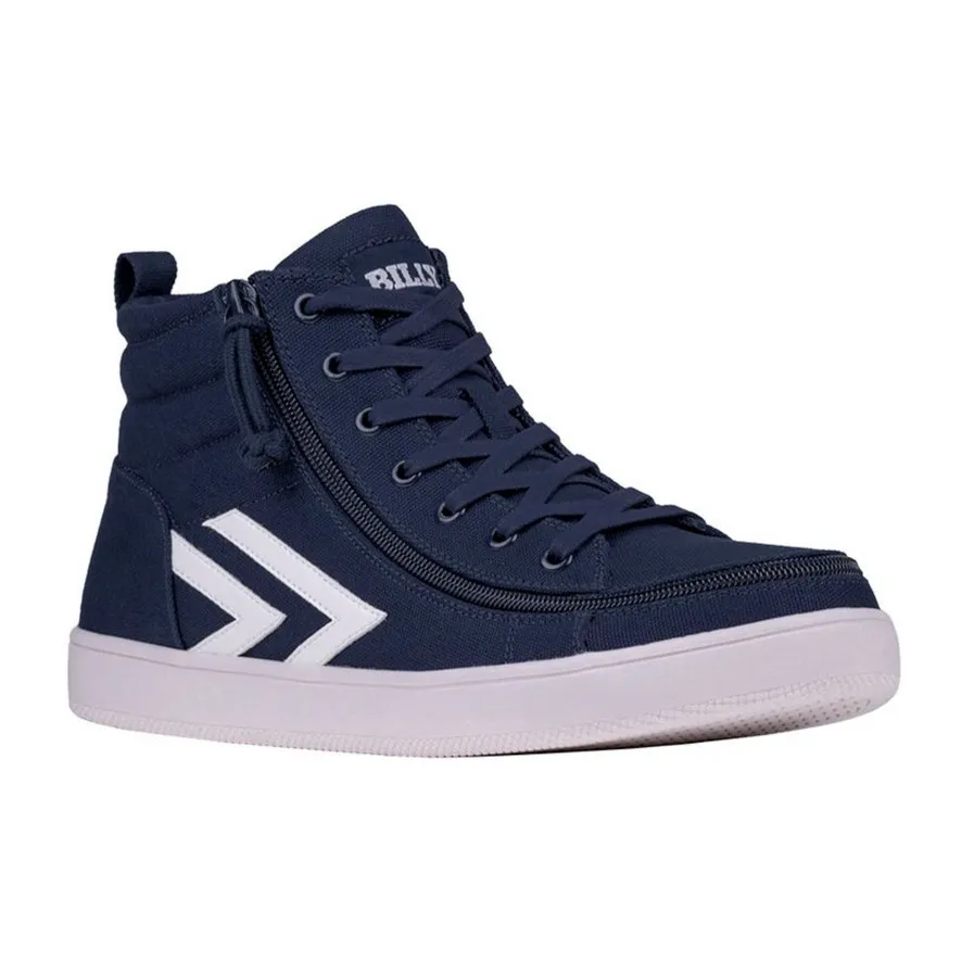 Billy Footwear (Men's) - High Top Canvas - Navy White CoreSkate