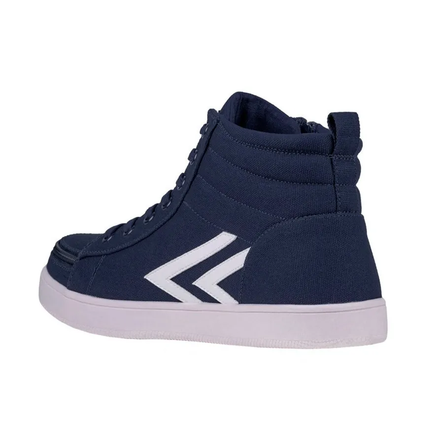 Billy Footwear (Men's) - High Top Canvas - Navy White CoreSkate