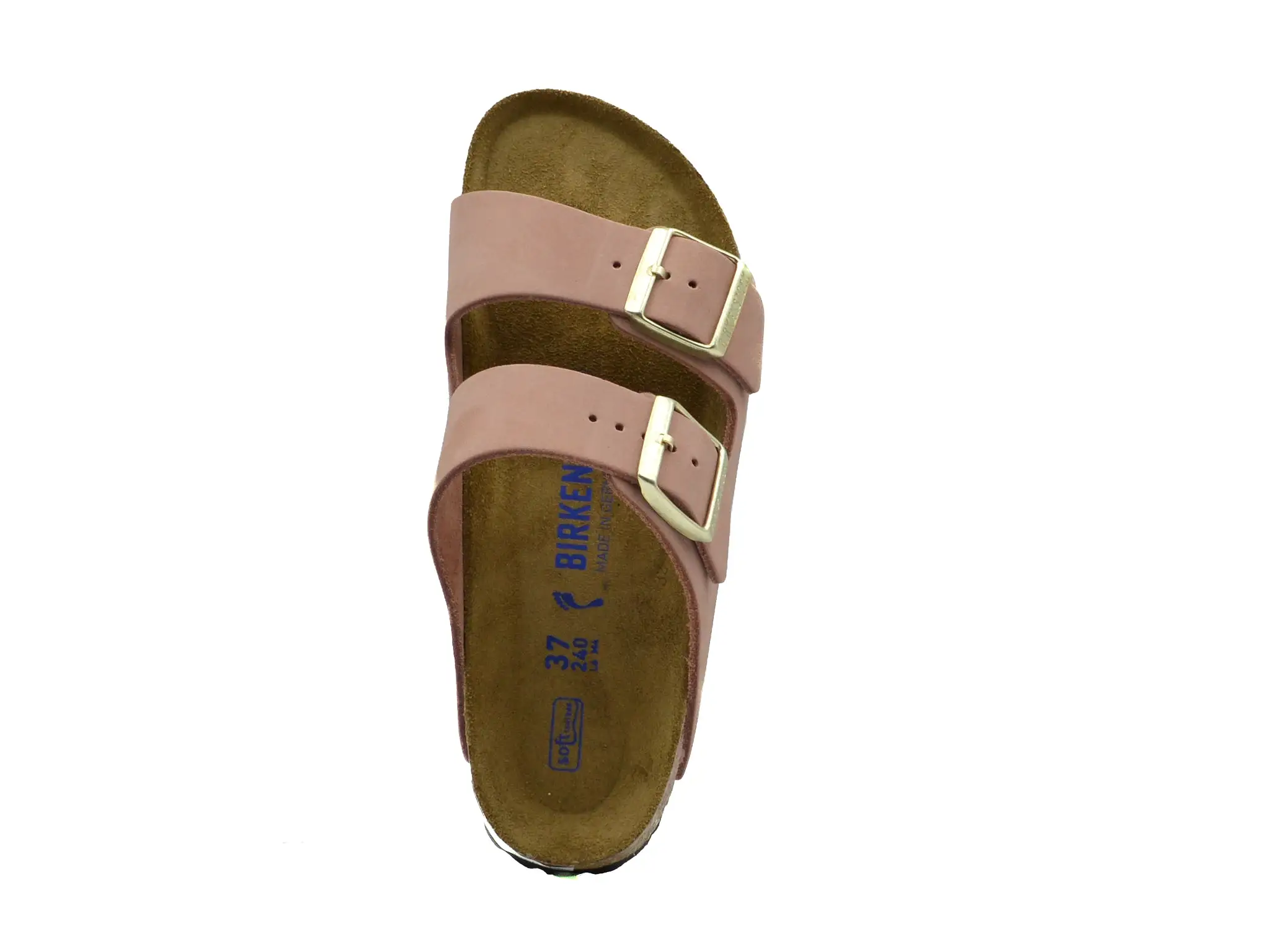 BIRKENSTOCK Arizona Soft Footbed Nubuck Leather