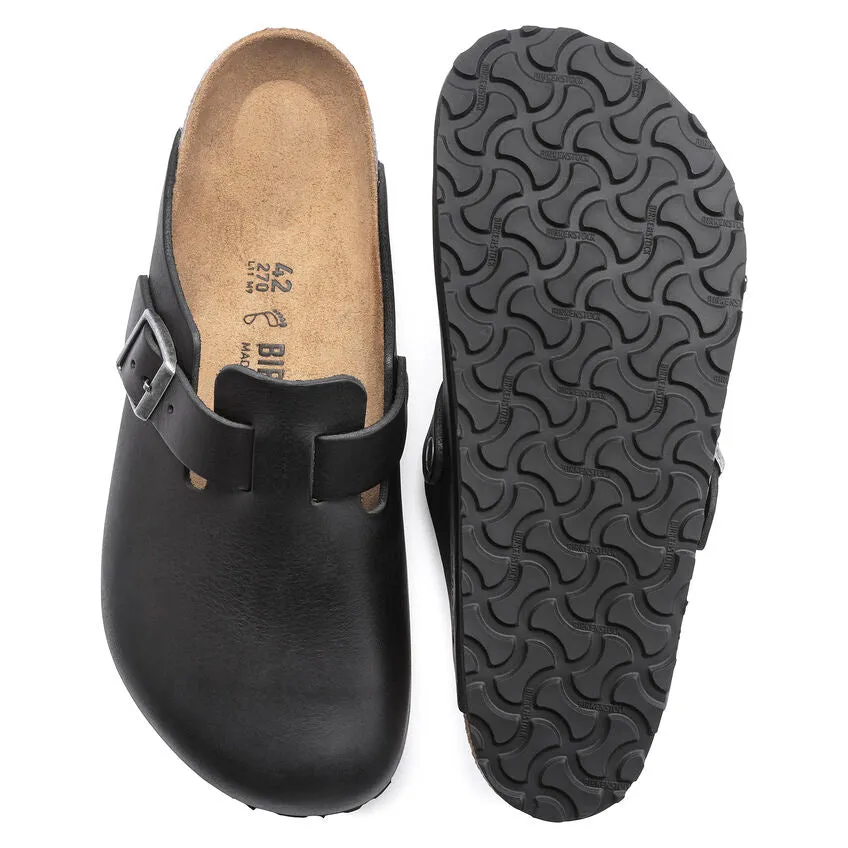 Birkenstock Boston Grip Vintage Leather Black