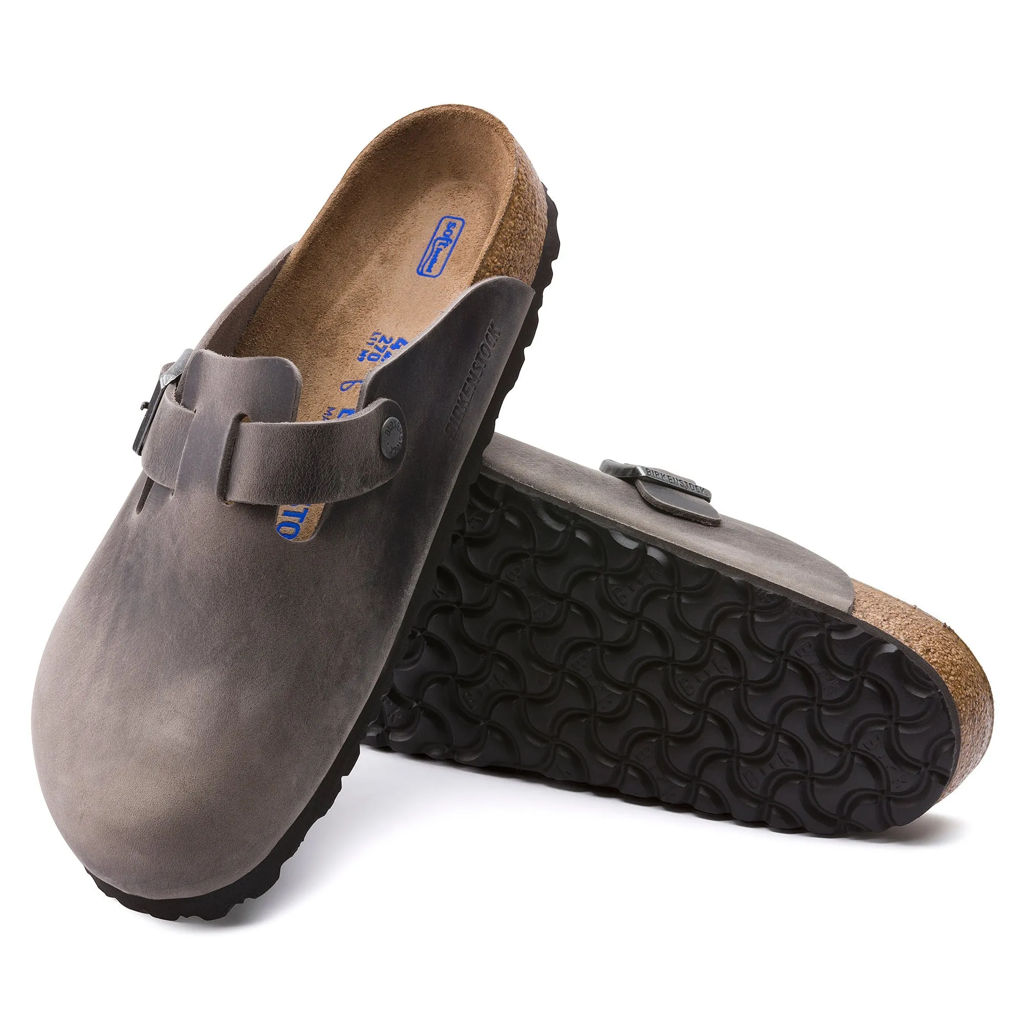 Birkenstock Boston Oiled Leather Soft Footbed Clog