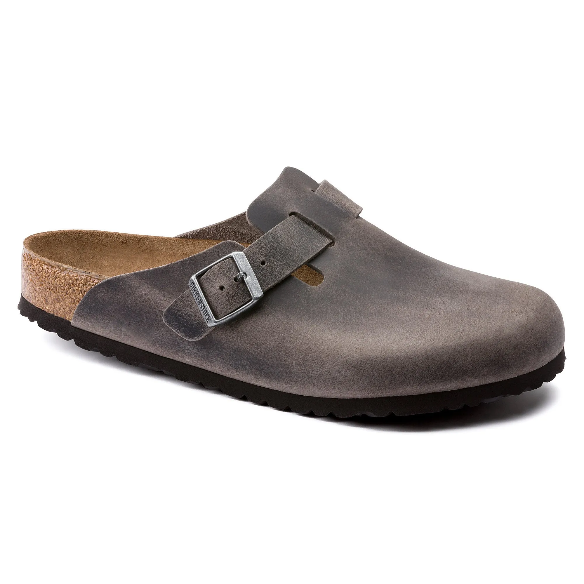 Birkenstock Boston Oiled Leather Soft Footbed Clog