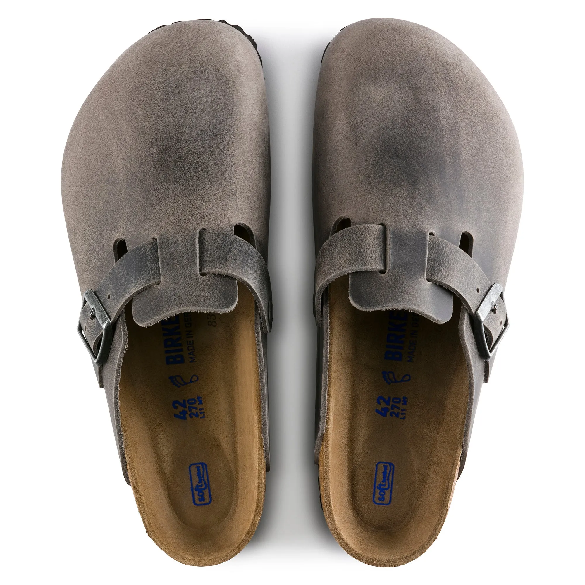 Birkenstock Boston Oiled Leather Soft Footbed Clog