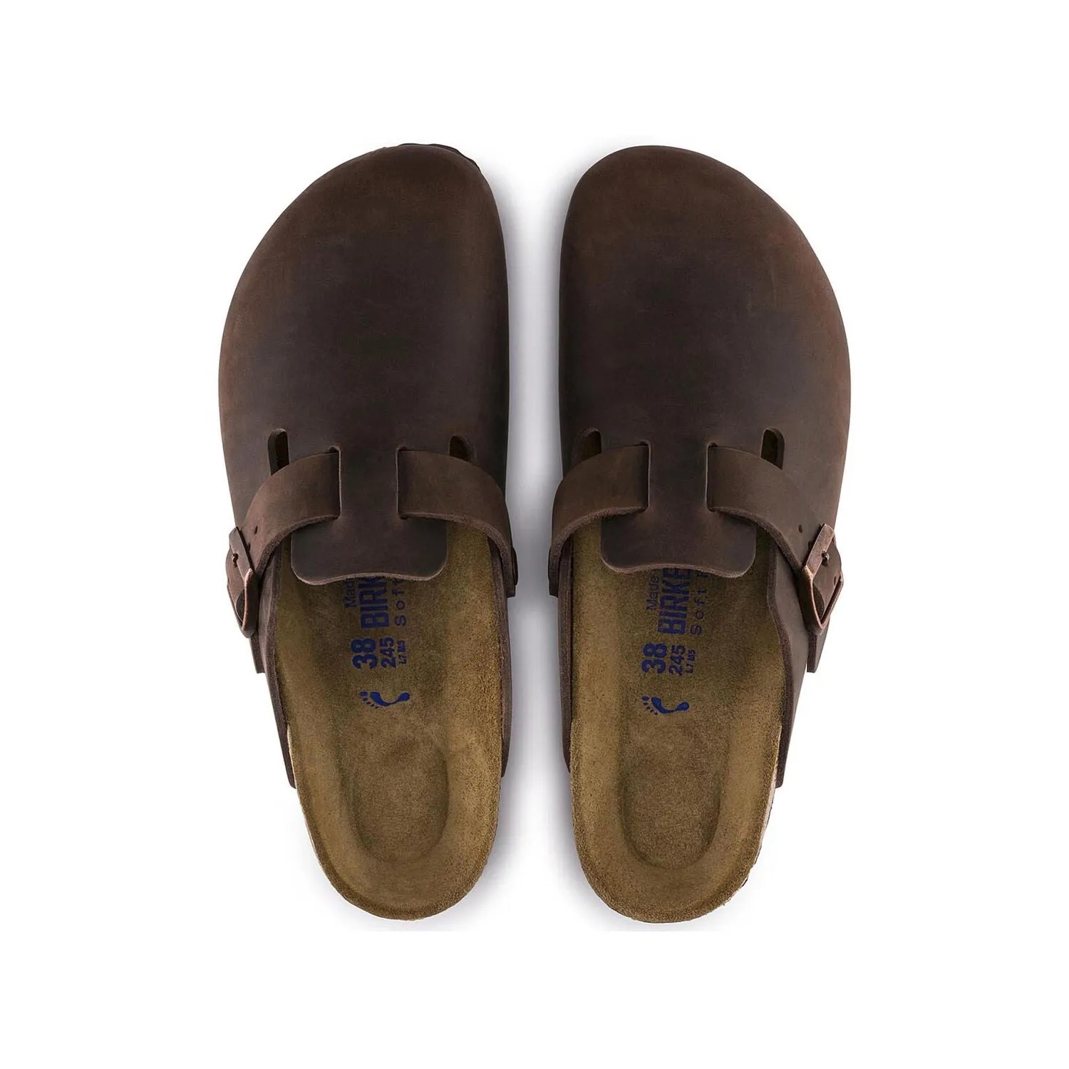 Birkenstock Boston Oiled Leather Soft Footbed Clog