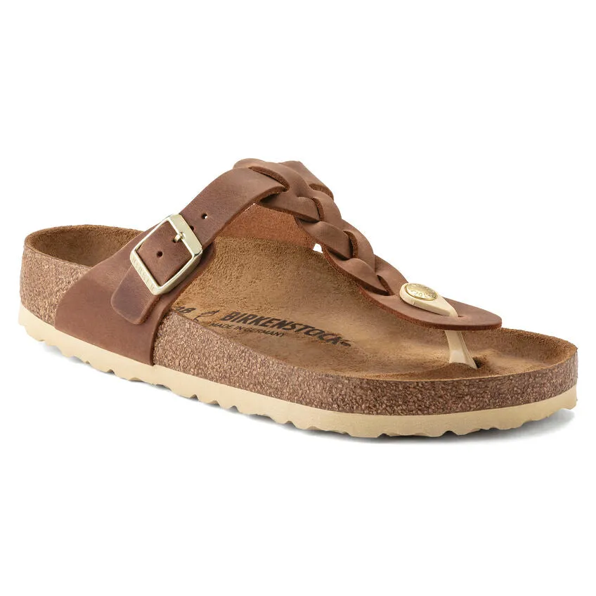 Birkenstock Gizeh Braided Leather Sandals Women's