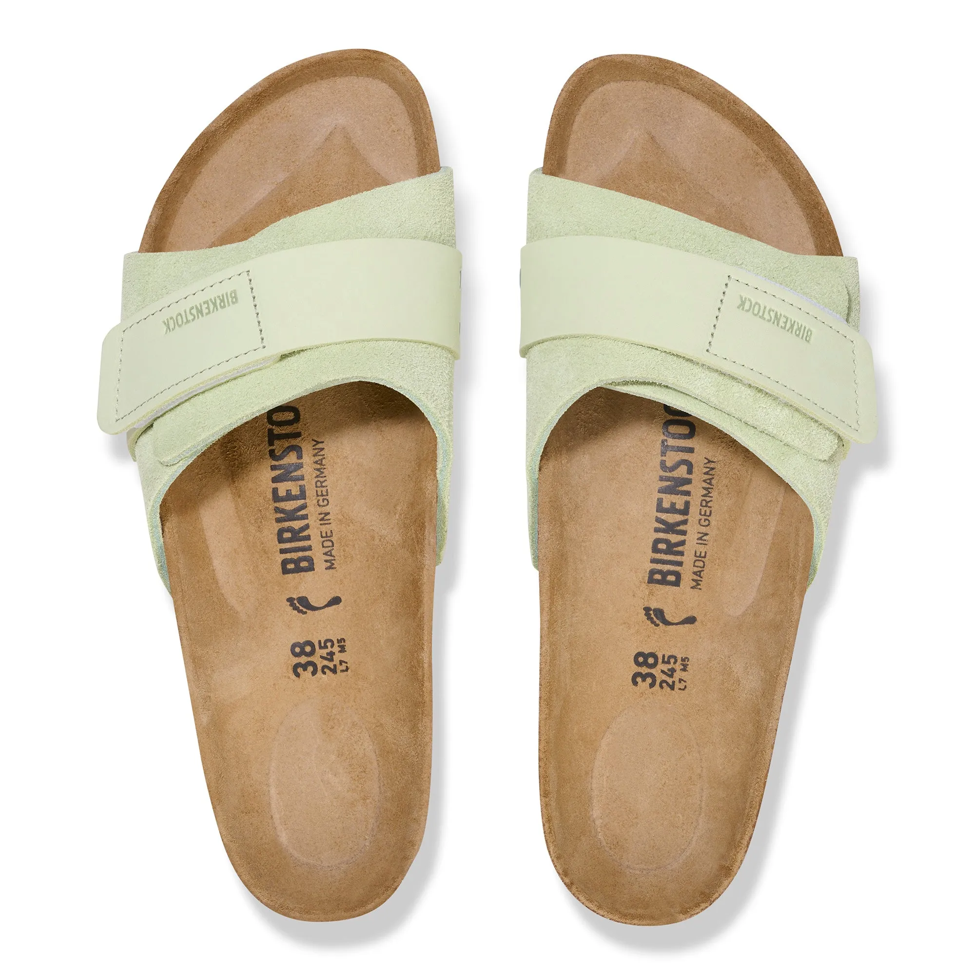 Birkenstock Limited Edition Oita faded lime suede