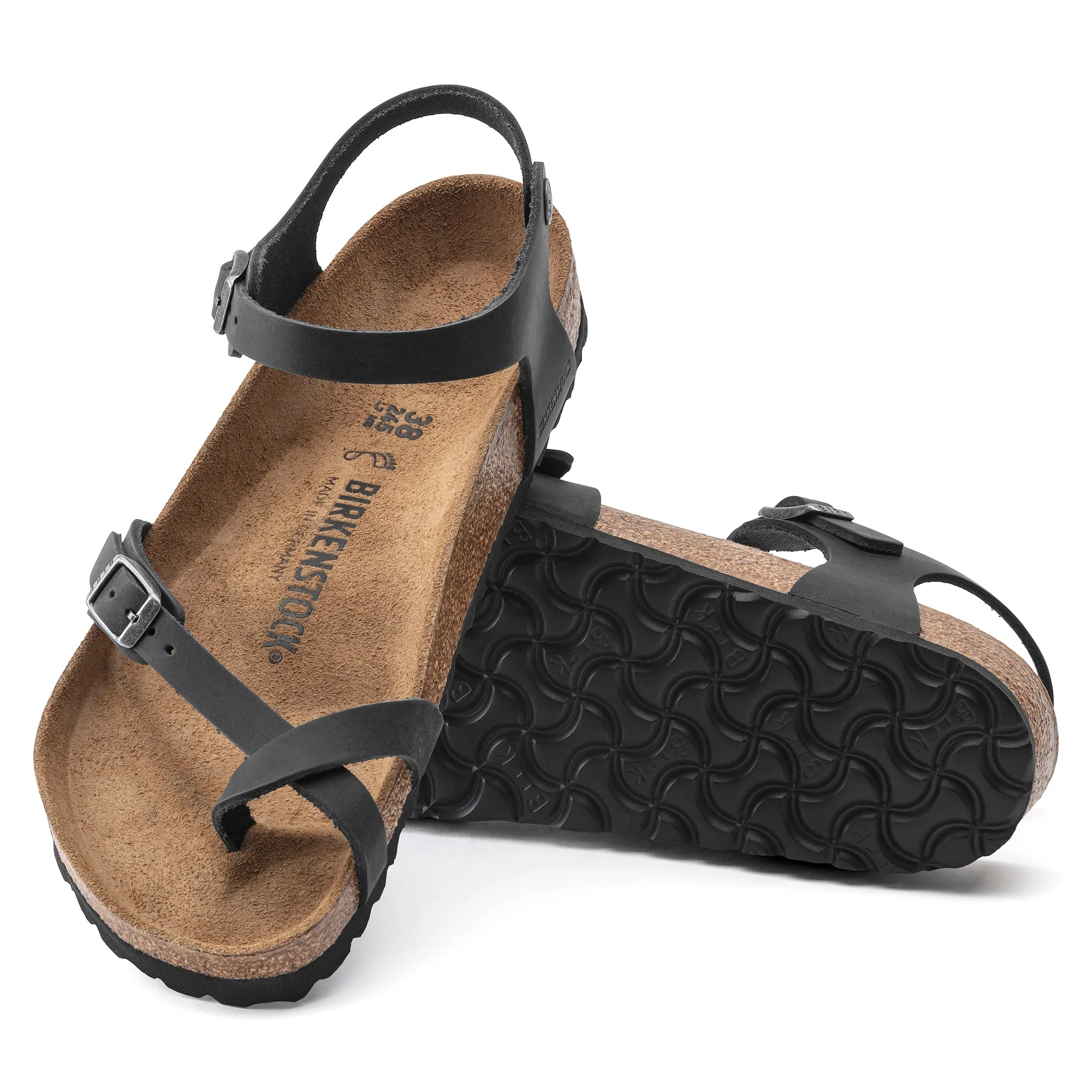 Birkenstock Limited Edition Taormina black oiled leather