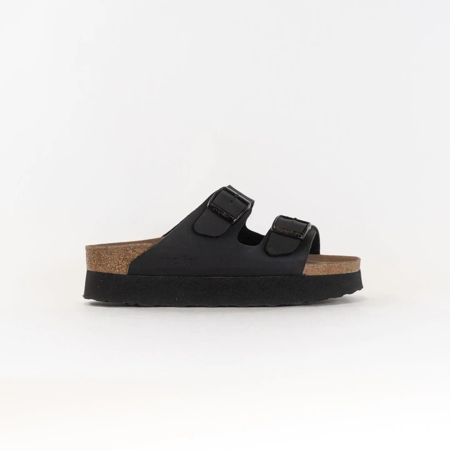 Birkenstock-Papillo Arizona Vegan Birko Flor (Women's) - Black