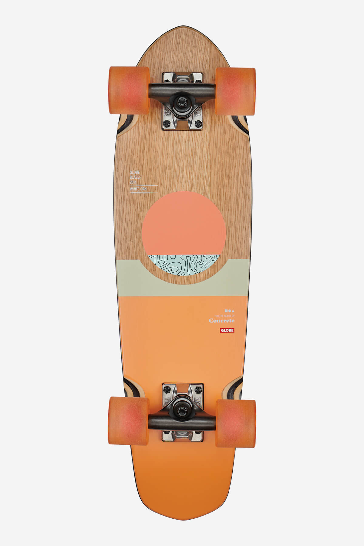 Blazer - White Oak/Concrete - 26 Cruiserboard