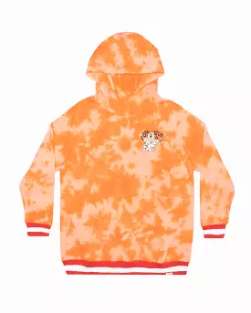 BOB Get Loud Fleece Orange Tie Dye Hood