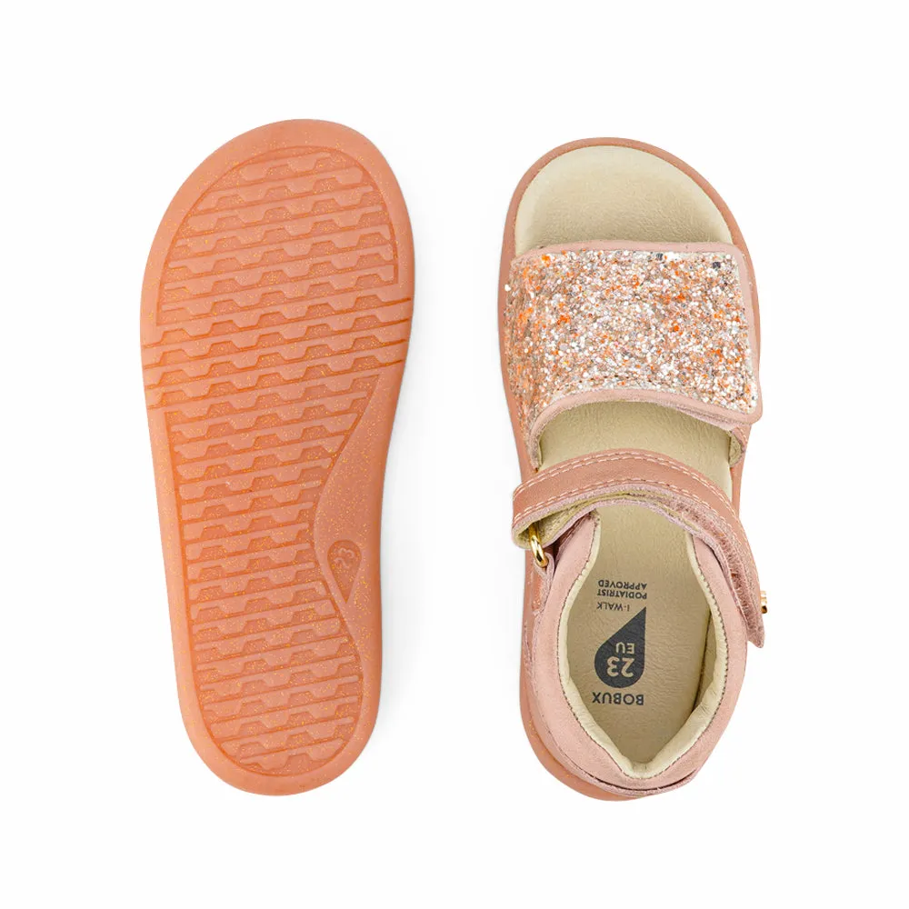 Bobux I-Walk Gem Rose Gold Sparkle