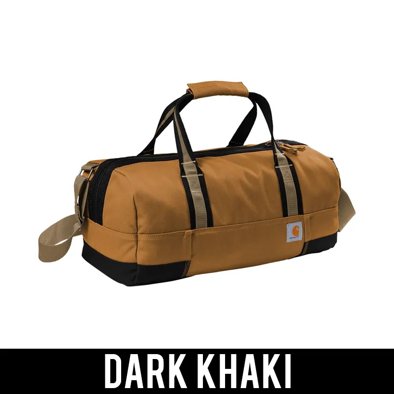 Carhartt Greek Duffle Bag, 2-Color Greek Letters - CT89260209 - EMB