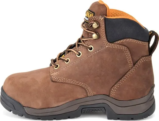 Carolina Womens 6″ Internal Met. Guard Safety Toe Work Boots-Brown