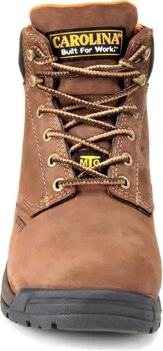 Carolina Womens 6″ Internal Met. Guard Safety Toe Work Boots-Brown