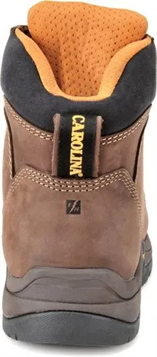 Carolina Womens 6″ Internal Met. Guard Safety Toe Work Boots-Brown