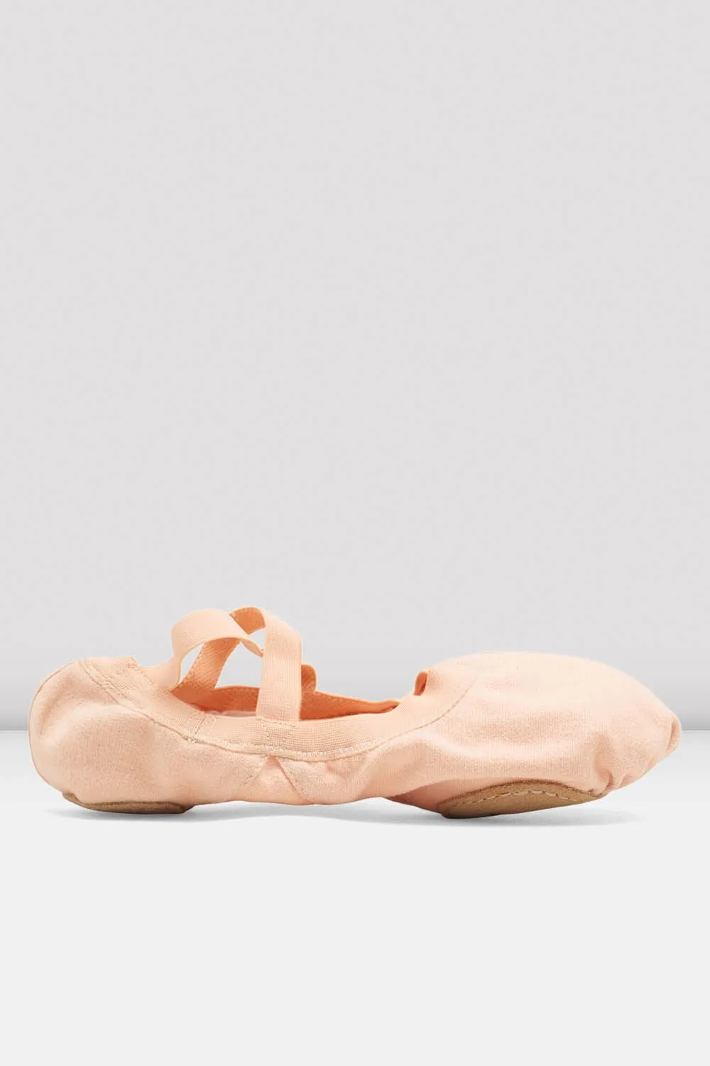 Childrens Pro-Elastic Canvas Ballet Shoes