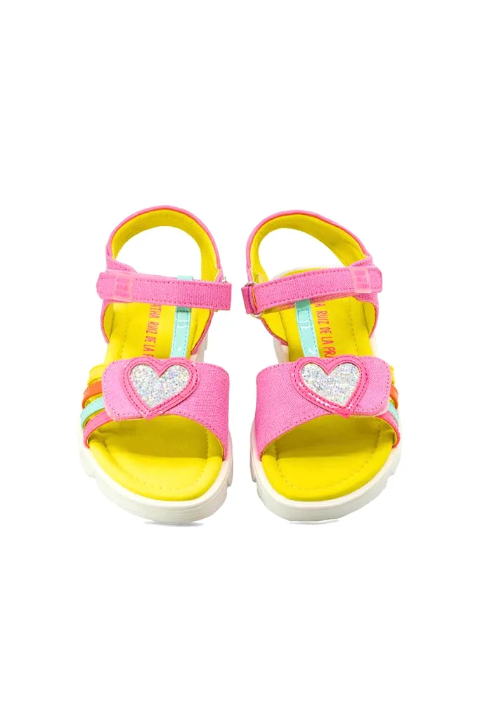 Corazon Sandals - Fuchsia