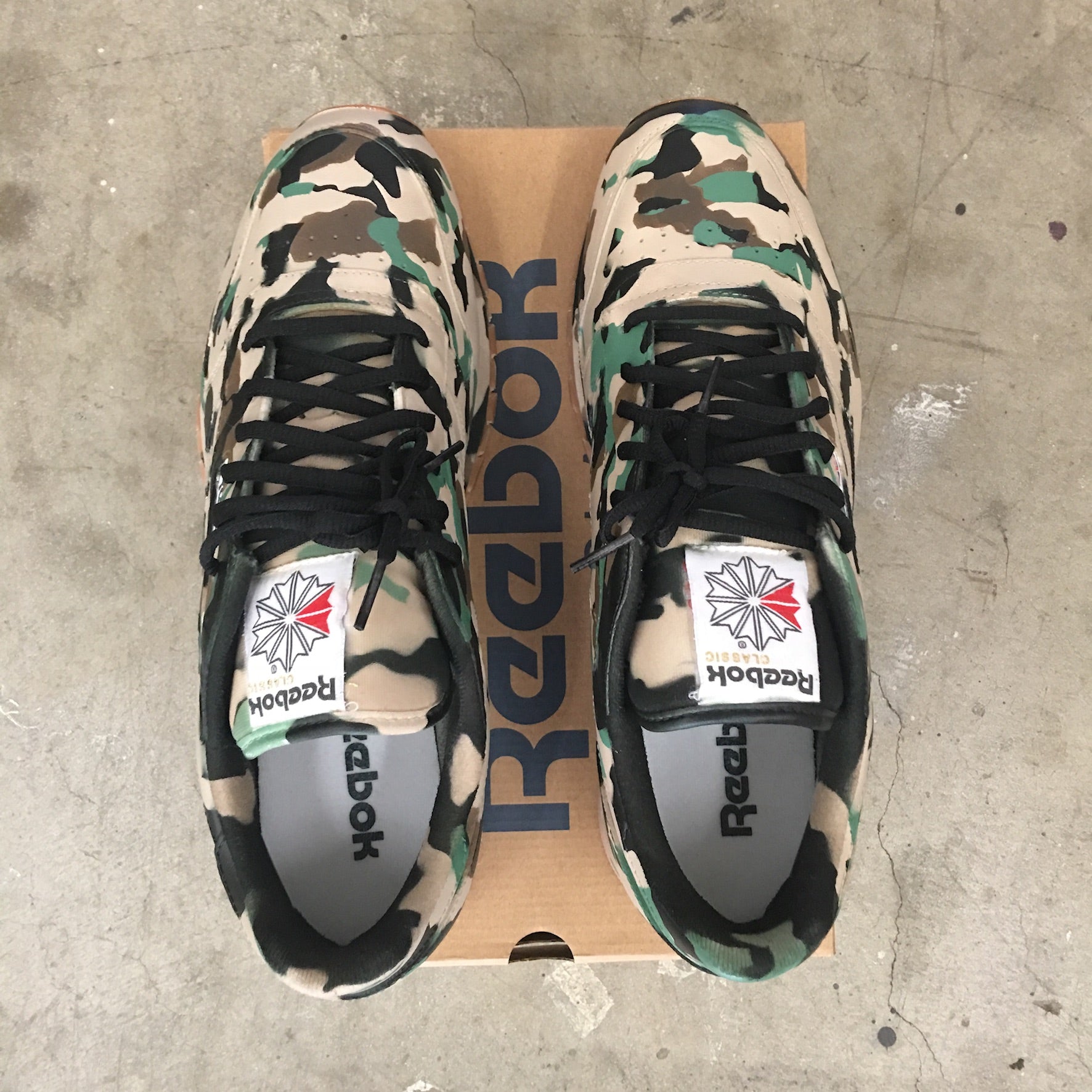 Custom Camouflage Reebok Classics