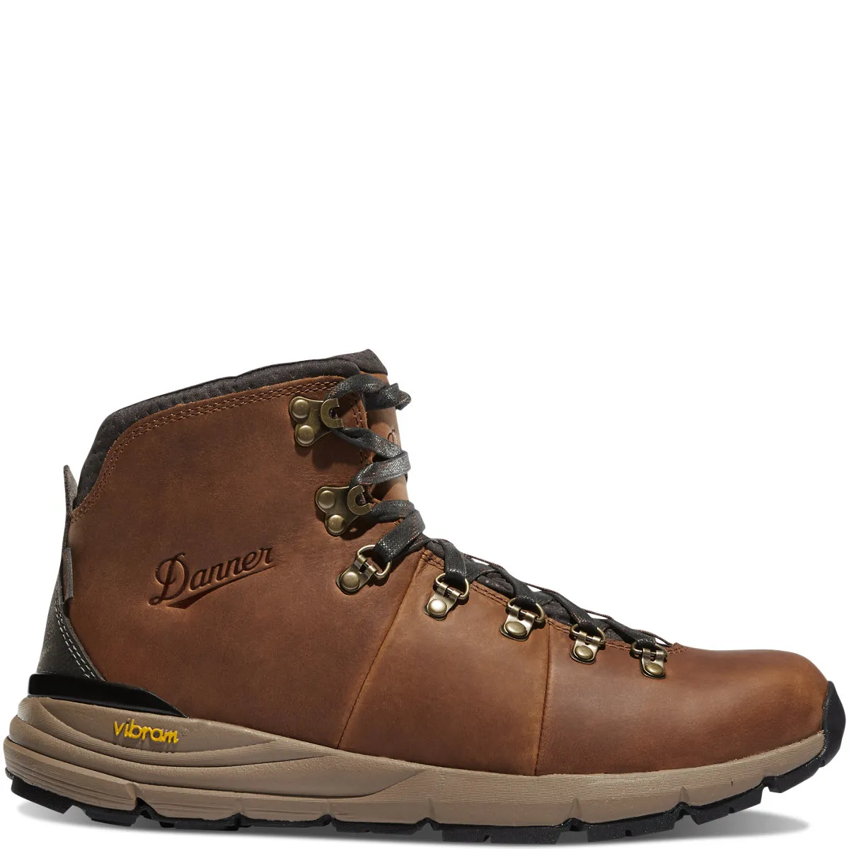 Danner Mens Mountain 600 Waterproof 4.5″ Boots-Rich Brown