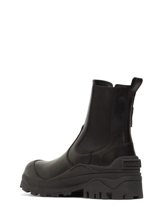 Dsquared2   Urban leather Chelsea boots 