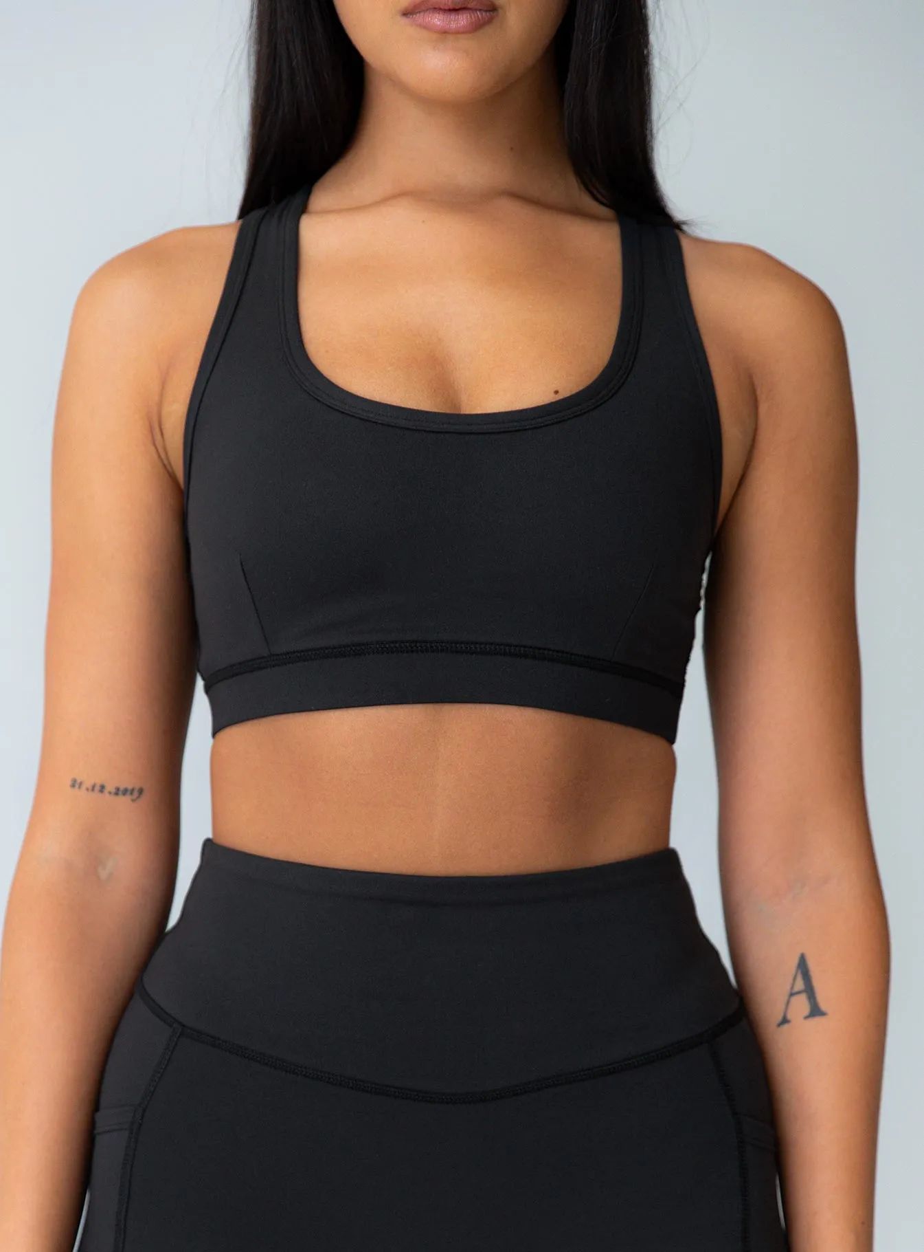 Energised Activewear Top Black