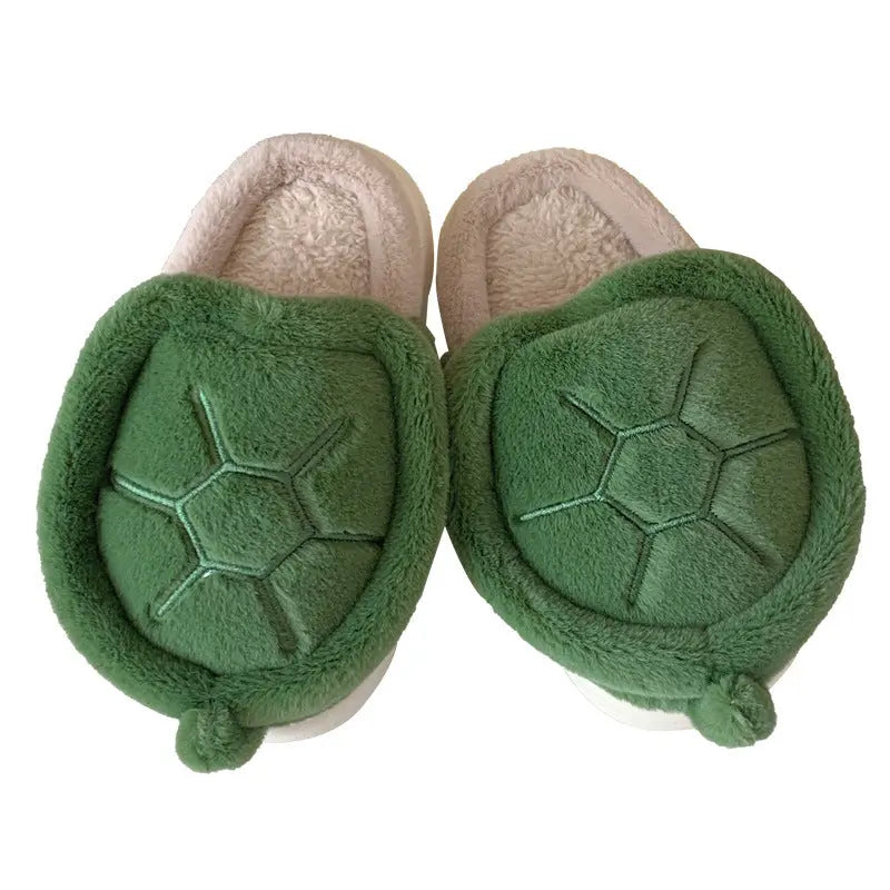 Fleece Turtle Slipper