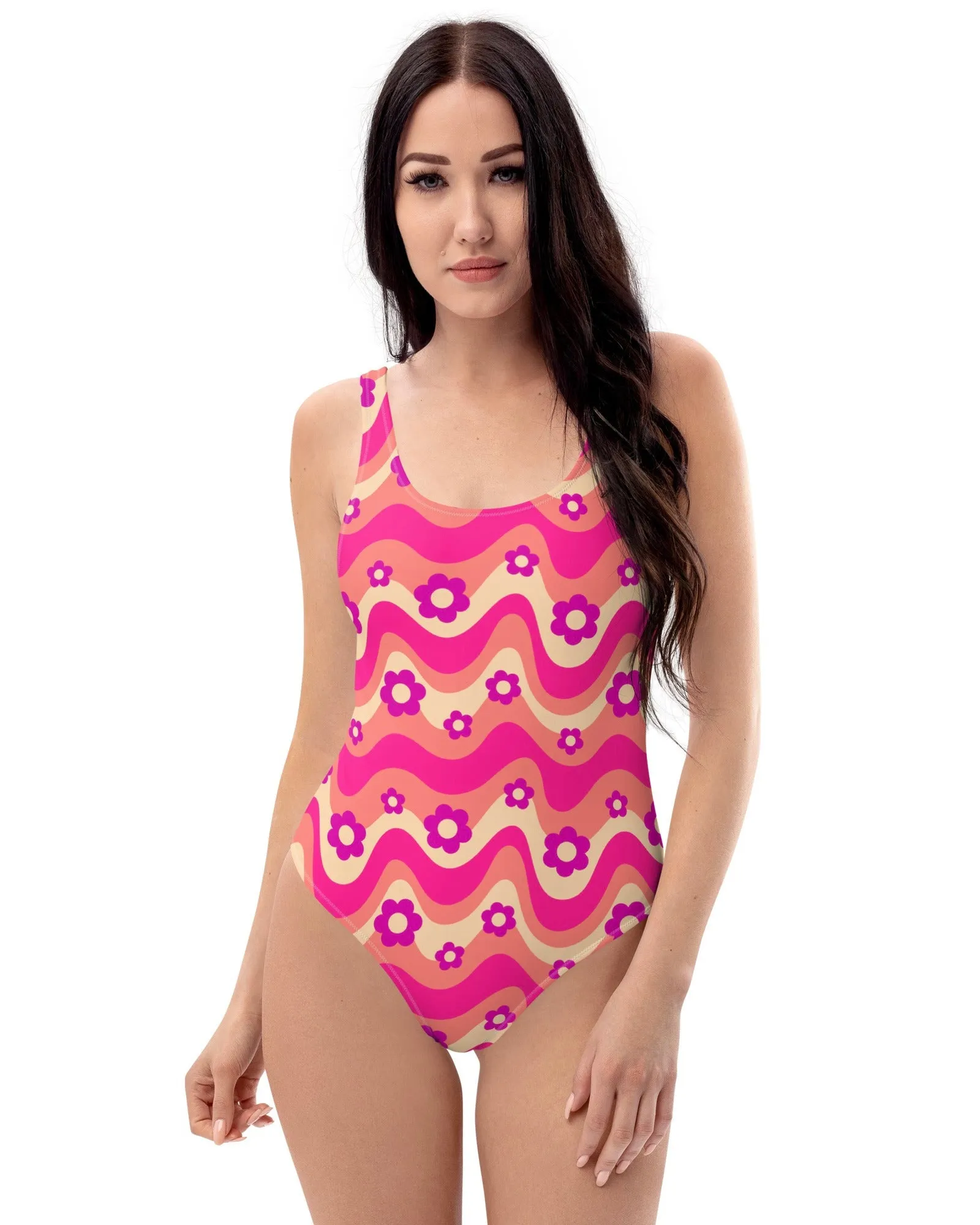 Flower Power Pink Bodysuit