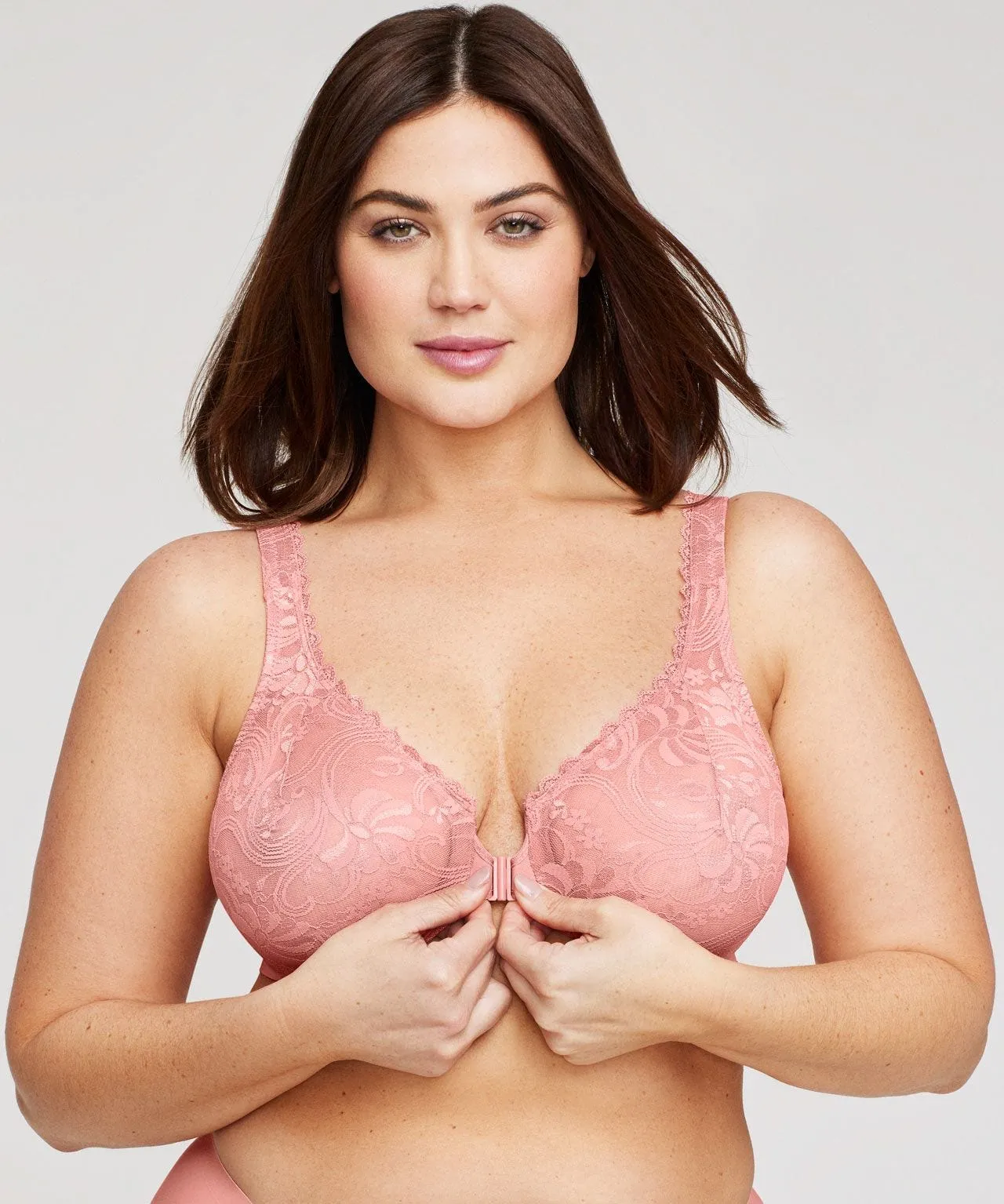 Glamorise Front-fastening Wonder Wired Bra