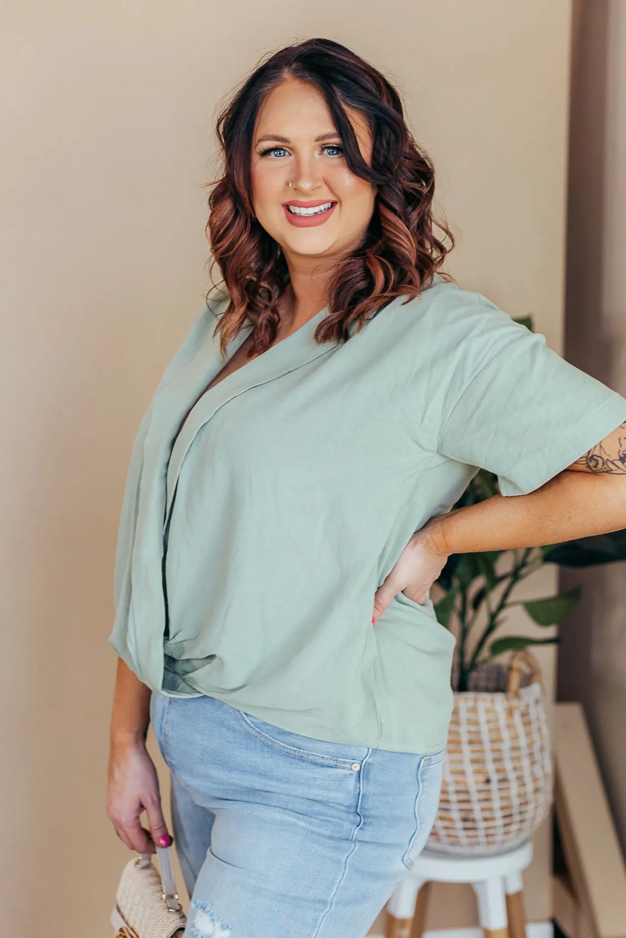 Going Steady Short Sleeve Blouse Top - 3 Colors