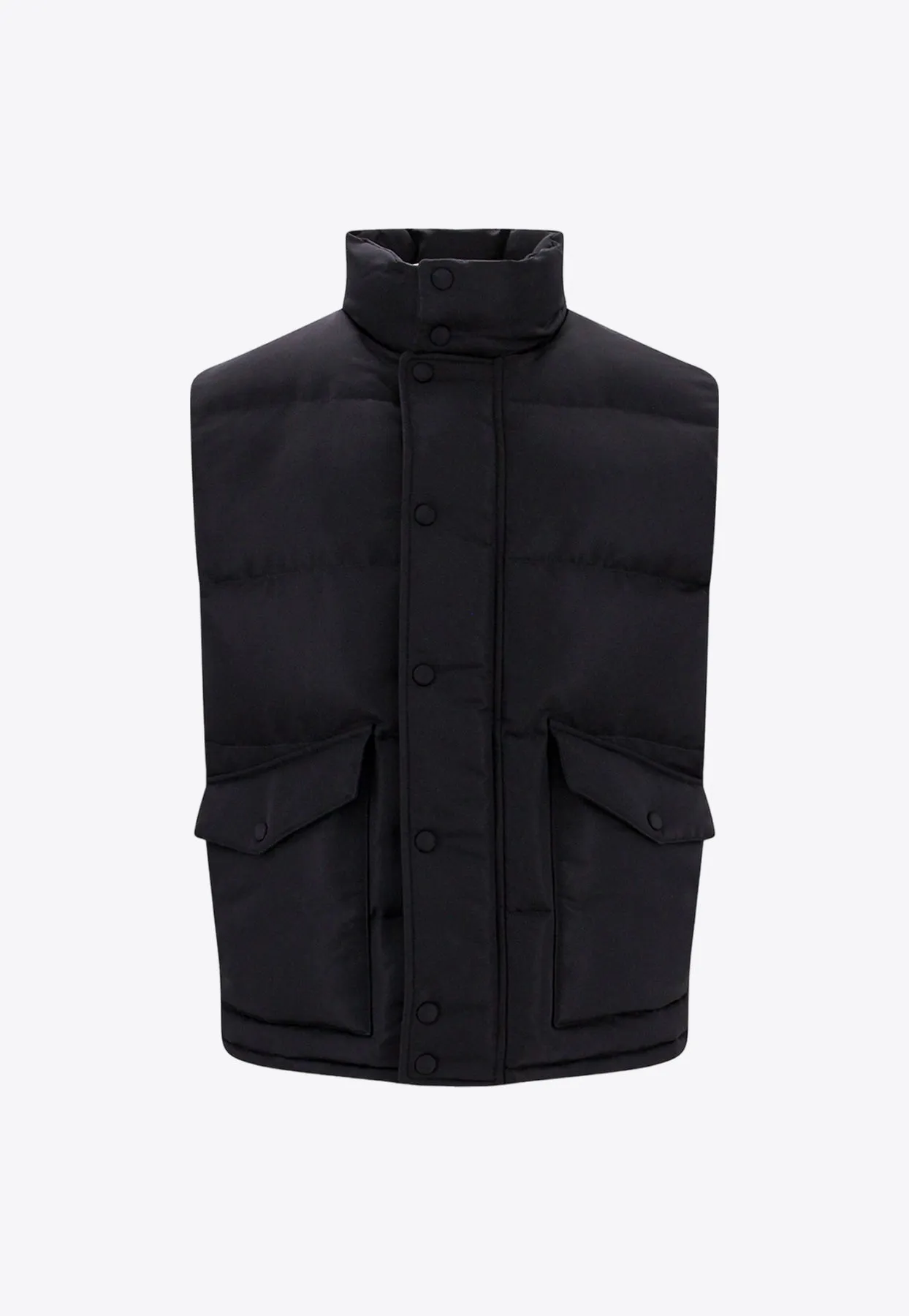 Graffiti Logo Padded Down Vest