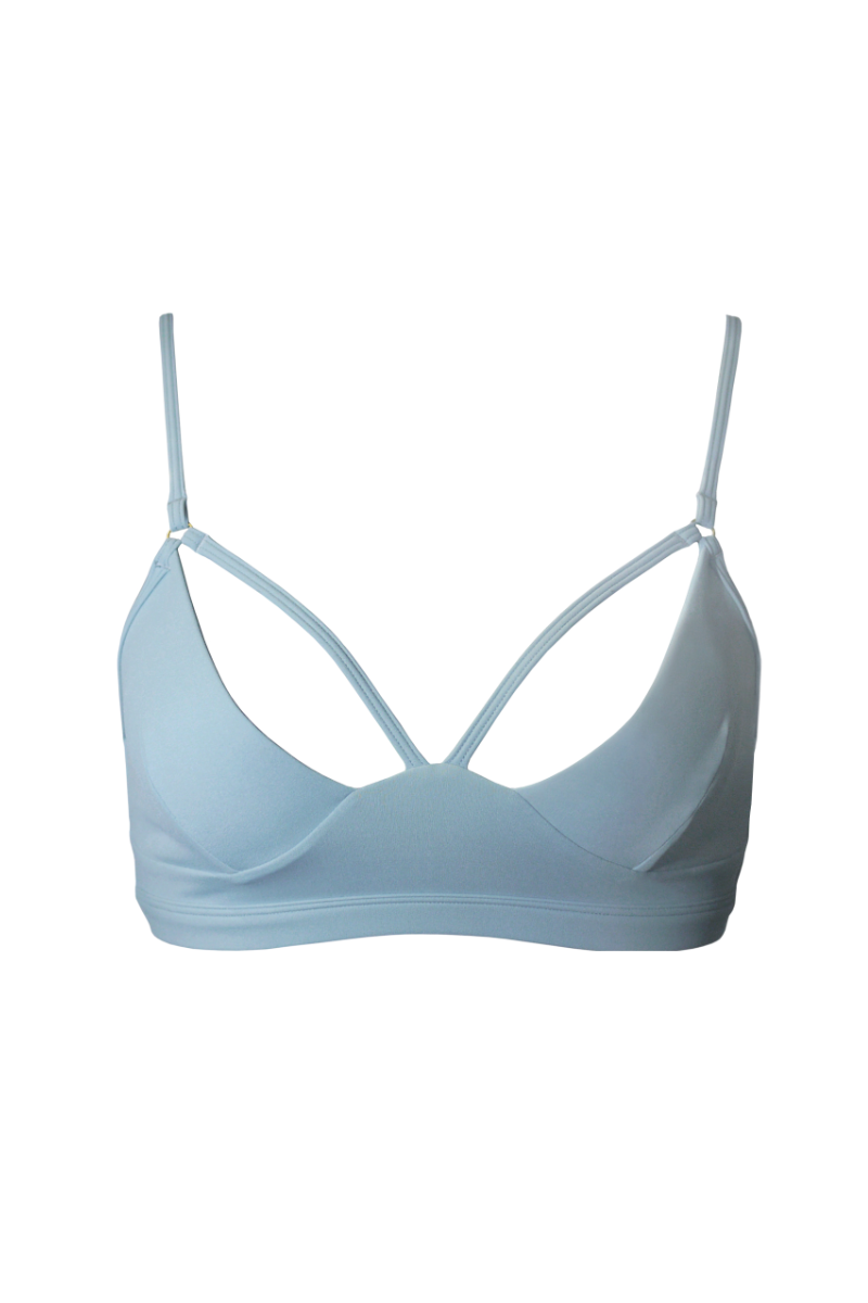 Hamade Activewear Strappy Top - Light Blue