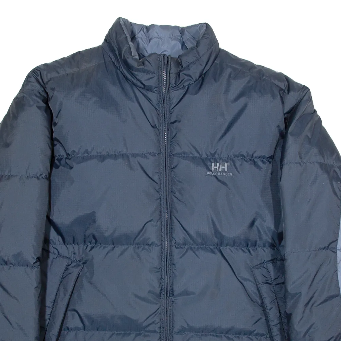 HELLY HANSEN Down Insulated Mens Quilted Jacket Blue Nylon M