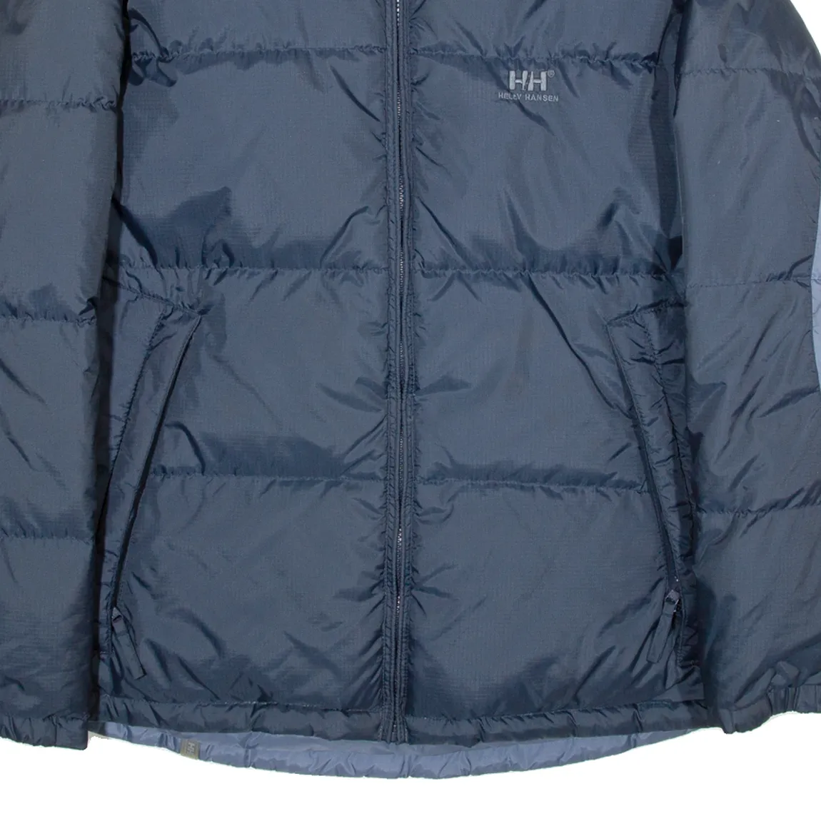 HELLY HANSEN Down Insulated Mens Quilted Jacket Blue Nylon M