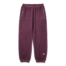 HUF PANT 12 GALAXIES FADED FLEECE WINE