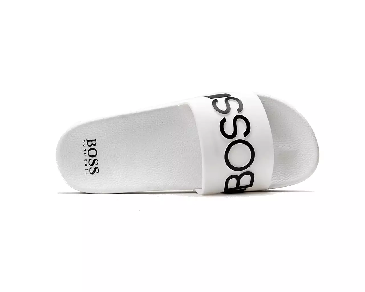 Hugo Boss Kids J29274 10B Logo Sliders White